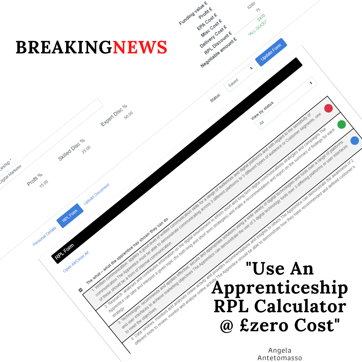 Apprenticeship Skills Scan – Latest eSFA Update
