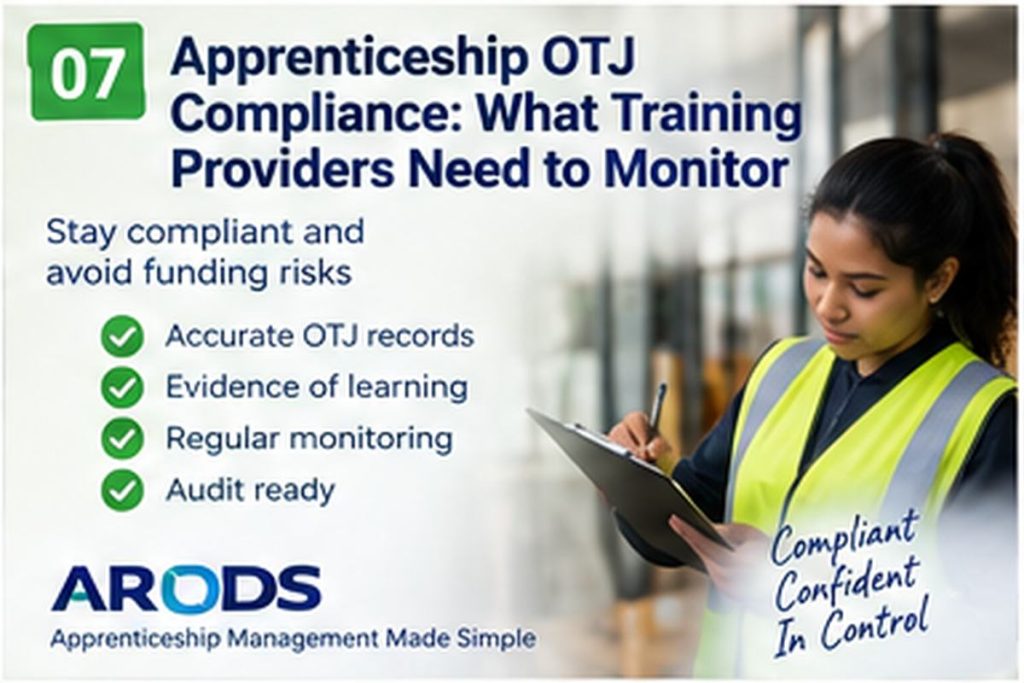 apprenticeship OTJT compliance
